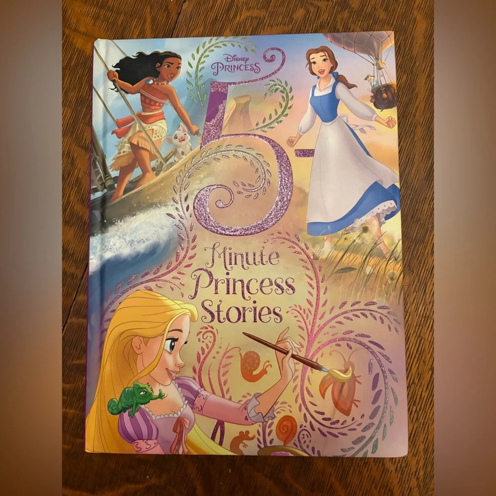 Disney Princess Book  5 minutes princess stories. Great for best stories!